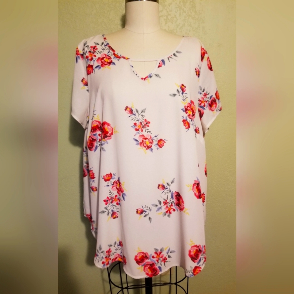Torrid Floral Blouse size 2